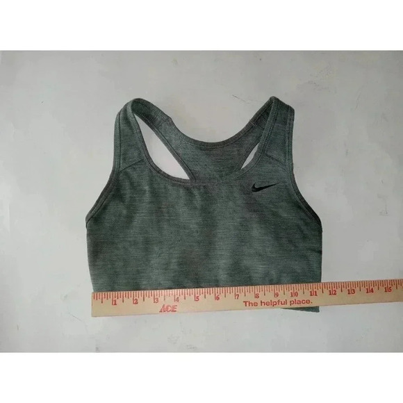 Nike Sports Bra Light Support No Padded Training Athletic Swoosh Women M - Picture 4 of 8